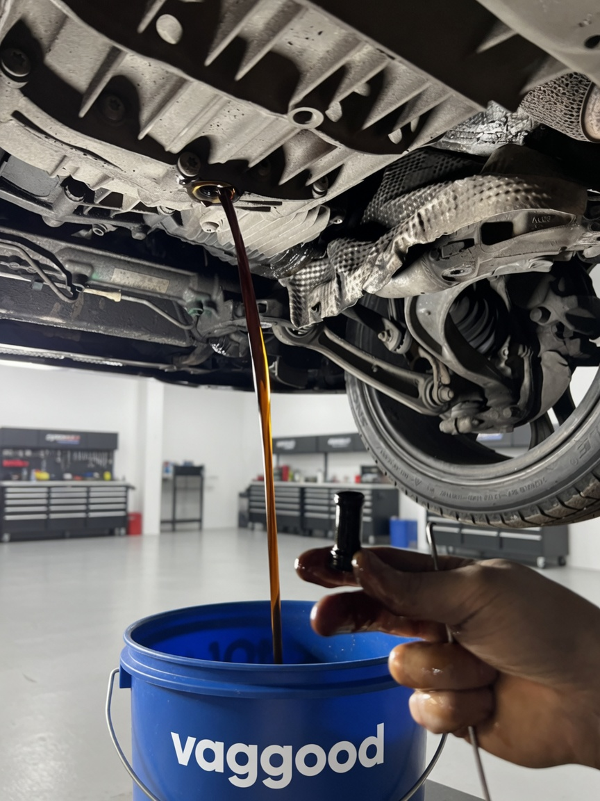 Замена масла в вариаторе Audi Multitronic — фото сервиса