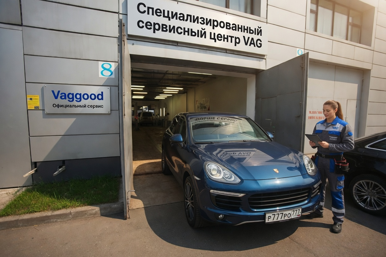 Автосервис Порше в Москве — фото сервиса