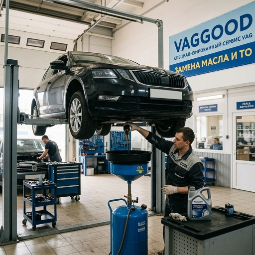 Замена масла VW